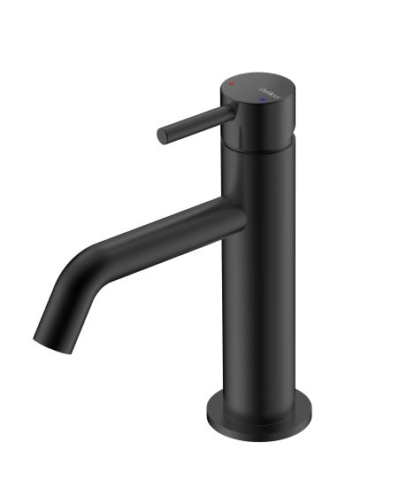 DeRicci DE0321-MB Pin-Lever Basin Mixer - Matte Black