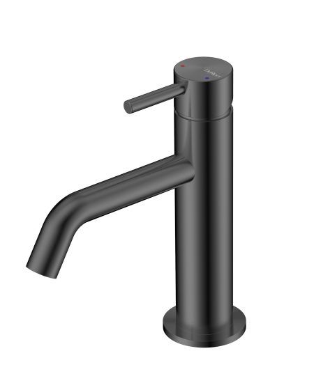 DeRicci DE0321-MG Pin-Lever Basin Mixer - Dark Gunmetal