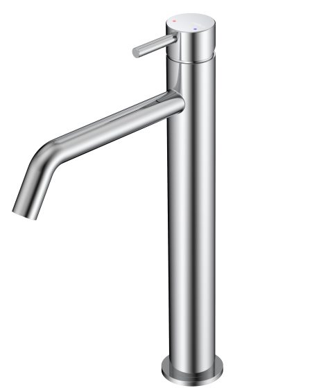 DeRicci DE0326-CP Tall Pin-Lever Basin Mixer – Chrome