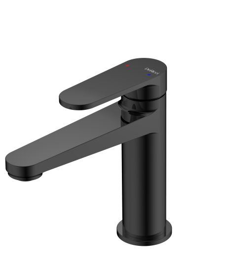 DeRicci DE0421-PB Single-Lever Basin Mixer Polished Black