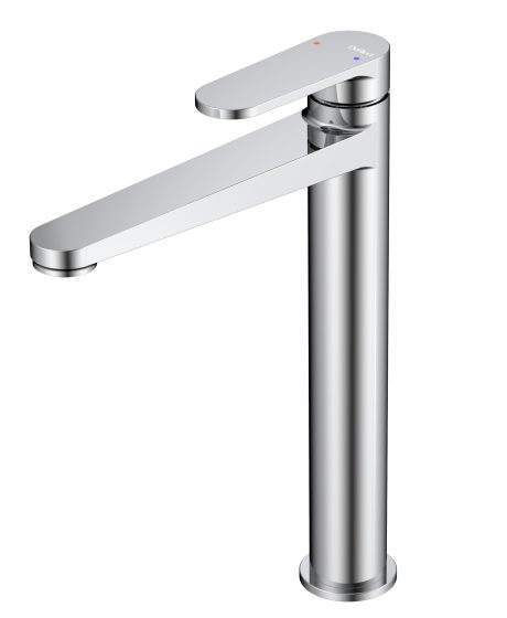 DeRicci DE0426-CP Tall Single-Lever Basin Mixer Chrome