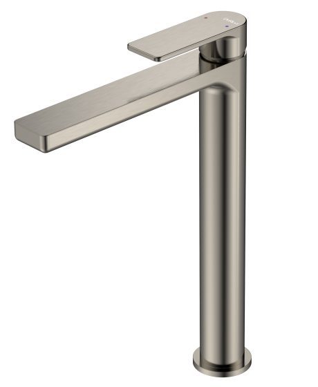 DeRicci DE82506-BN Tall Architectural Basin Mixer Brushed Nickel
