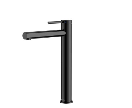 DeRicci DE-1804-GM Single-Handle Tall Vessel Faucet – Gunmetal Italian Design