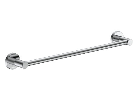 DeRicci Single Towel Rail DE-1223-CP – Polished Chrome