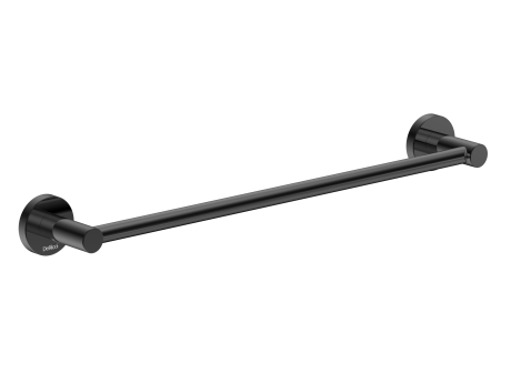 DeRicci Single Towel Rail DE-1223-PB – Polished Black