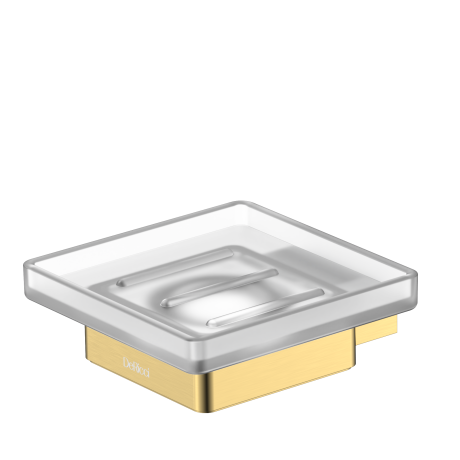 DeRicci Wall-Mounted Soap Holder DE-5685F-BG – Brushed Gold