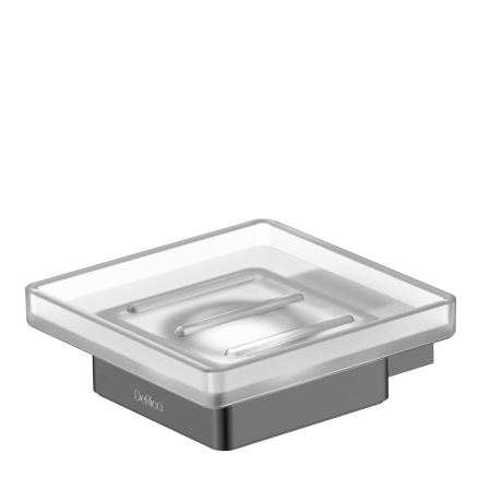 DeRicci Wall-Mounted Soap Holder DE-5685F-MG – Dark Gunmetal