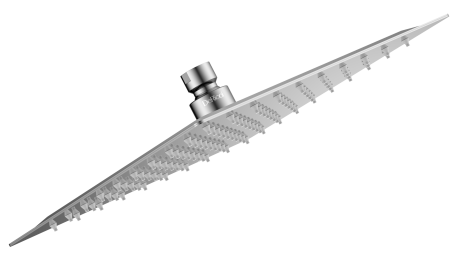 DeRicci Ultra-Slim Square Rain Shower Head DE-80006-CP – Polished Chrome