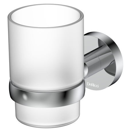 DeRicci Wall-Mounted Tumbler Holder DE-8121-CP – Polished Chrome