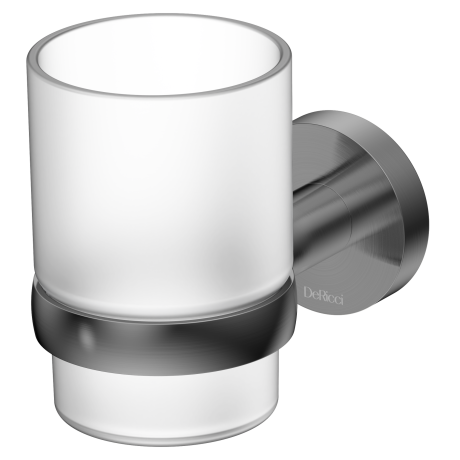 DeRicci Wall-Mounted Tumbler Holder DE-8121-GM – Gunmetal