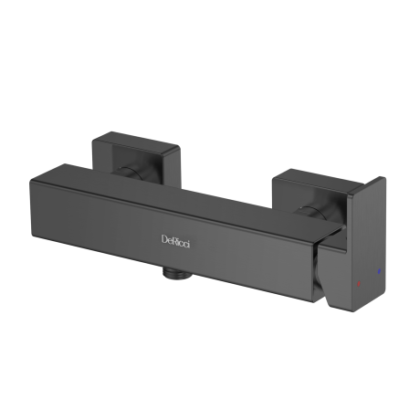 DeRicci Square Exposed Manual Shower Mixer DE-81902-MG – Dark Gunmetal