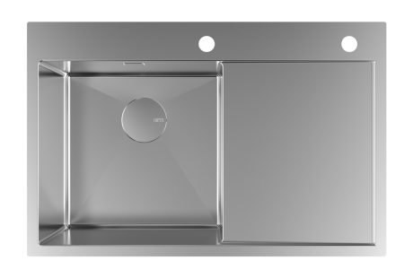 DeRicci HMSB4040R10SS Professional Series Kitchen Sink - Stainless Steel 78x51x21