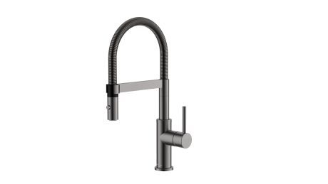 DeRicci Professional Spring Kitchen Mixer DE-2101-GM – Gunmetal