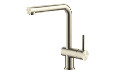 DeRicci L-Spout Kitchen Mixer DE-2154-BB – Brushed Brass