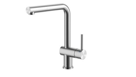 DeRicci L-Spout Kitchen Mixer DE-2154-BN – Brushed Nickel