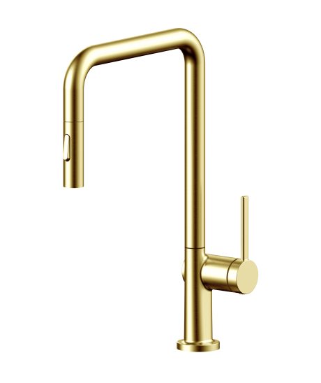 DeRicci Kitchen Mixer DETM0029 - Brushed Brass